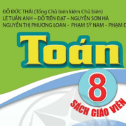 Sách giáo viên Toán 8 Cánh diều; sgv toán 8 cd